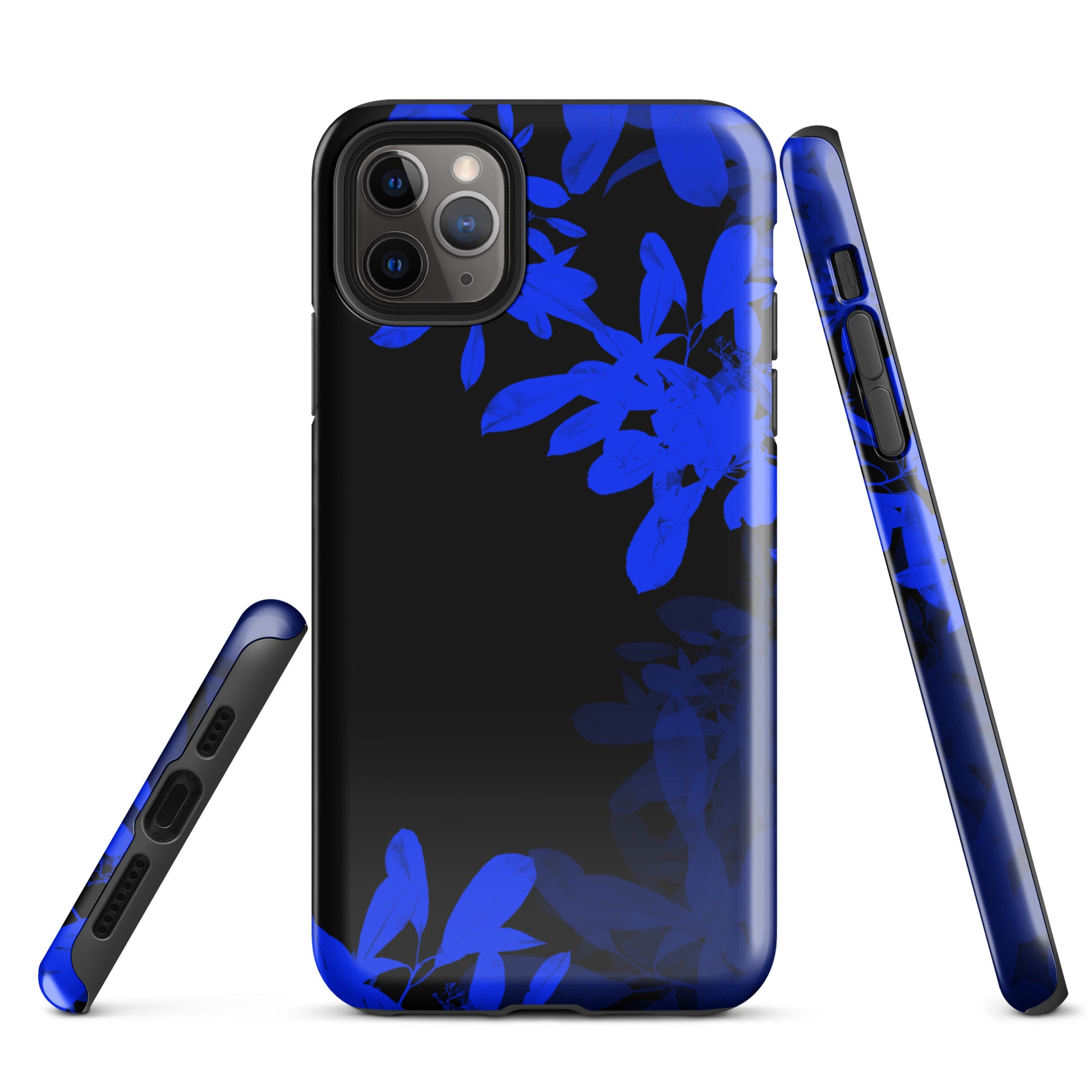 A Night Blue Plant Case for the iPhone 11 Pro Max