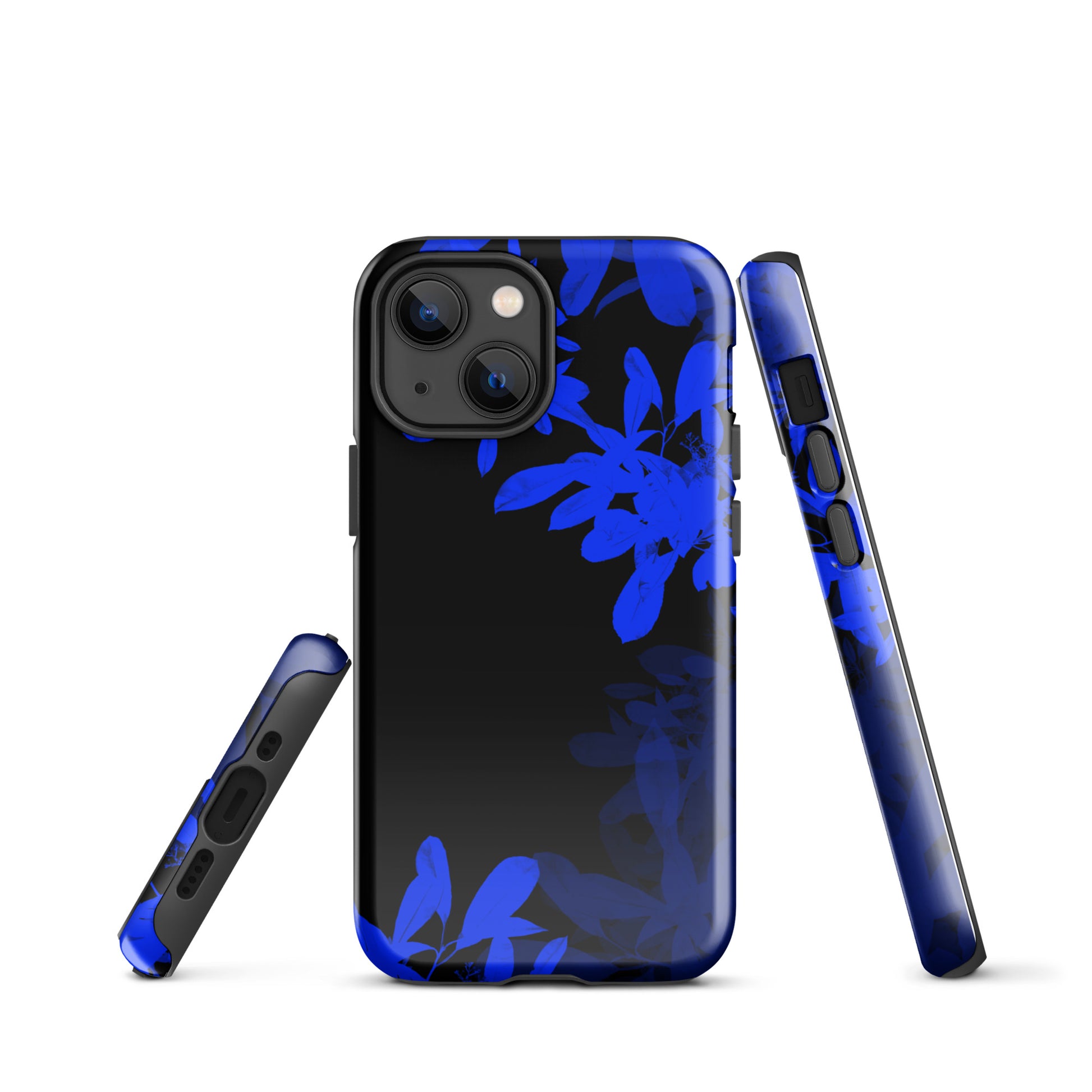 A Night Blue Plant Case for the iPhone 13 Mini