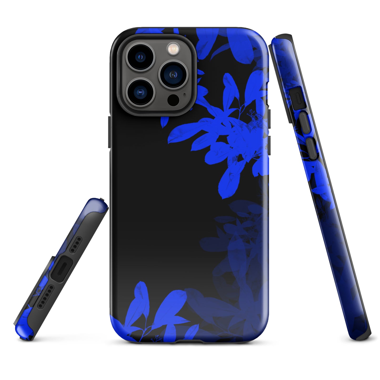 A Night Blue Plant Case for the iPhone 13 Pro Max