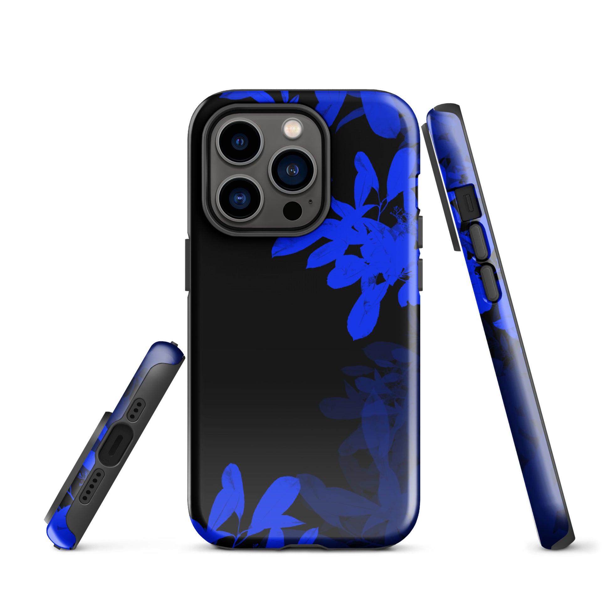 A Night Blue Plant Case for the iPhone 14 Pro 