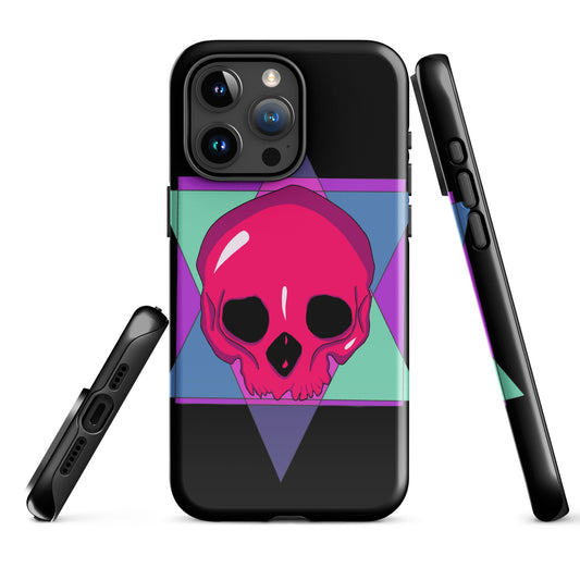 A Red Skull Themed Case for the iPhone 15 Pro Max