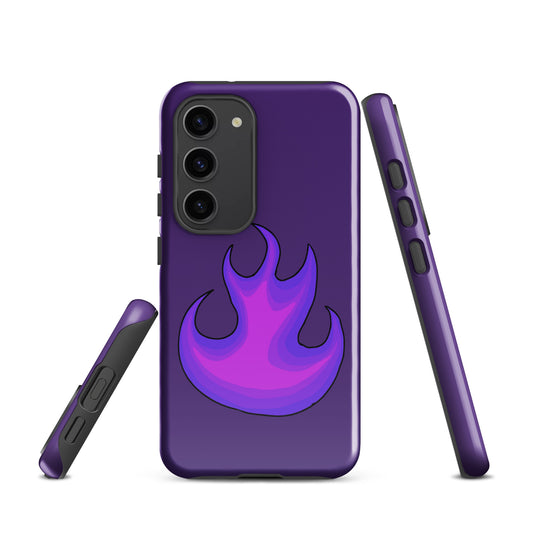 A Purple Fire Case for the Samsung Galaxy S23